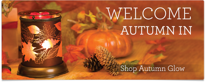 Welcome Autumn in.  Shop Autumn Glow Scentsy Warmer